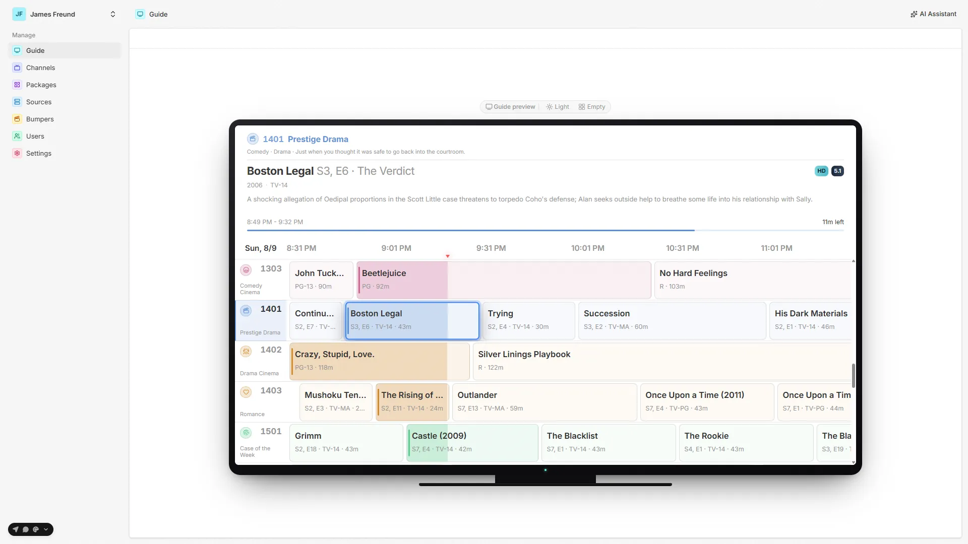 The Airwave admin guide preview